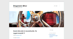 Desktop Screenshot of draganesti.ro